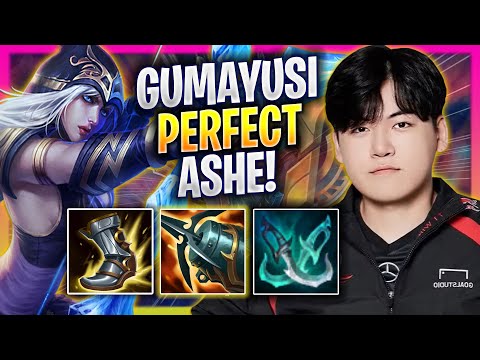 GUMAYUSI PERFECT GAME WITH ASHE! - T1 Gumayusi Plays Ashe ADC vs Jhin! | Season 2024