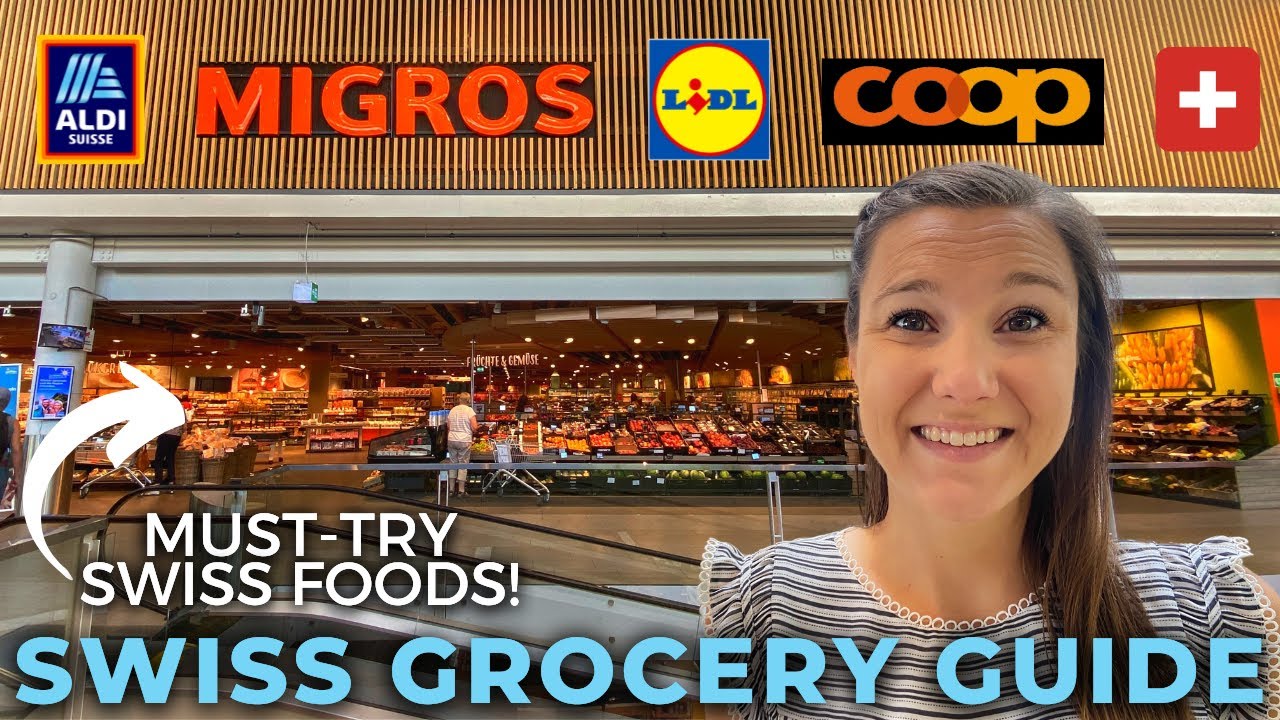 Switzerland Grocery Store Guide | Coop & Migros Tour with Prices | Must-Try Swiss Foods & Drinks