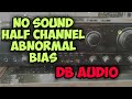 Troubleshoot DB AUDIO 502 18 No Sound Half Channel Abnormal Bias