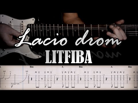 Lacio drom - Litfiba | Full TAB | Guitar Cover |Tutorial