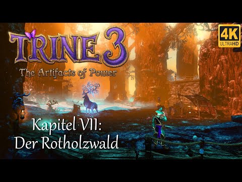 Trine 3: The Artifacts of Power I Kapitel 7: Der Rotholzwald I Alle 150 Trineecken [4K]