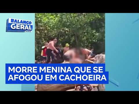 Morre menina de 9 anos que se afogou em cachoeira em Goiás