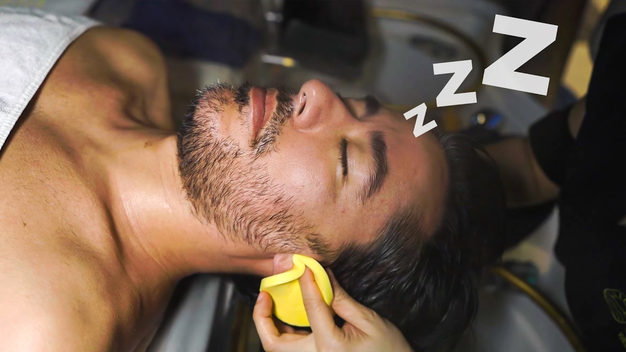Pure Bliss 😴 Fall Asleep with Scratching Sounds | ASMR Head Spa at Isola Wellness
