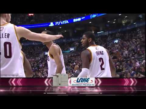 Kyrie Irving 32 points (3 point game winning shot) vs Toronto Raptors full highllights 01/26/2013