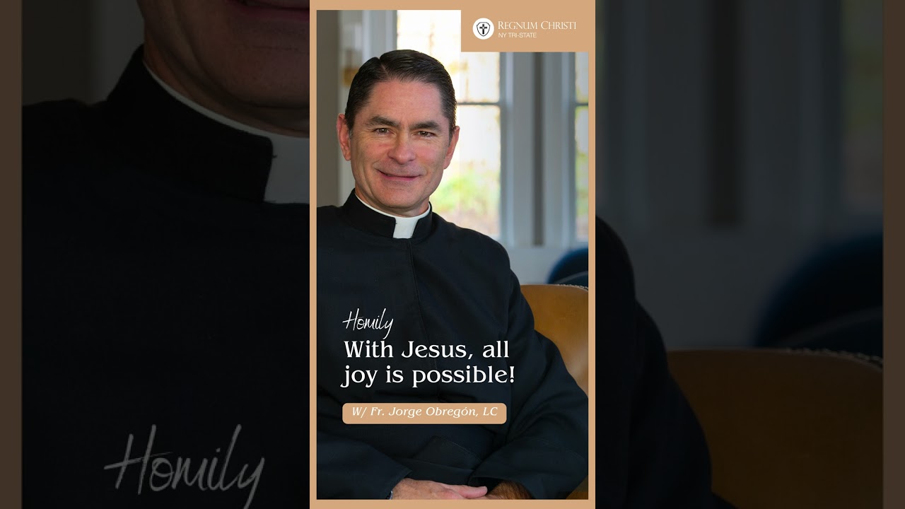 “With Jesus, all joy is possible!,” listen to Fr. Jorge's talk for April 12th, 2026.