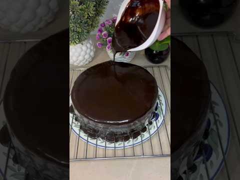 Chocolate Cake Recipe | Cake decor #youtubeshorts