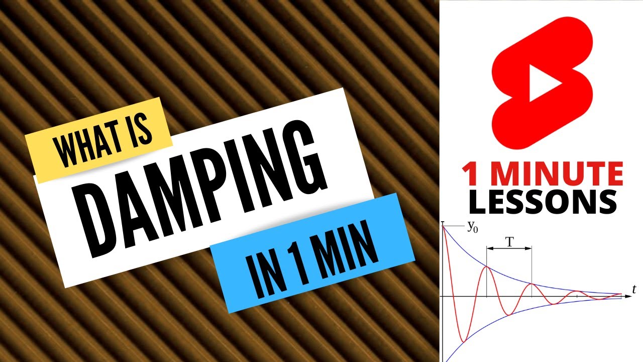 What is Damping? Watch and Learn | Subscribe for more videos #damping #iit