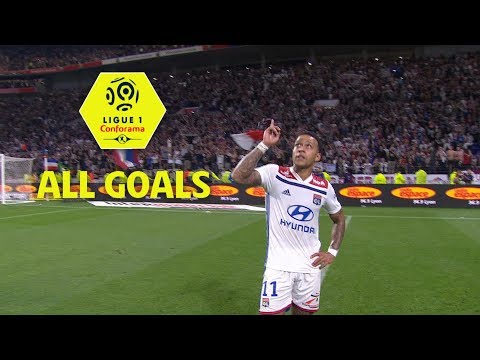 All Memphis Depay Goals | season 2017-18 | Ligue 1 Conforama