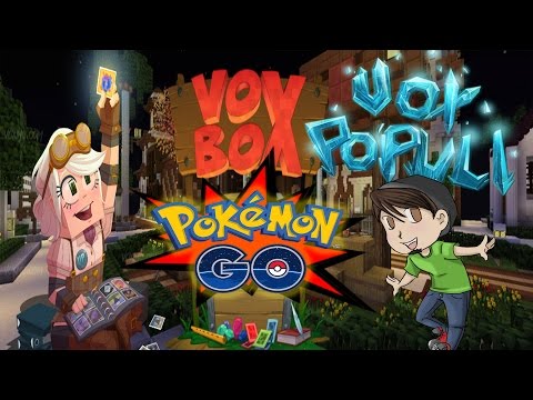 PatrckStatic - POKEMON GO MINECRAFT!! Vox Populi Voxbox Unboxing