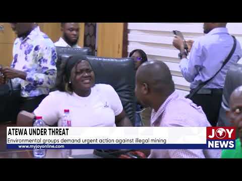 Atewa under threat: Environmental groups demand urgent action against illegal mining.