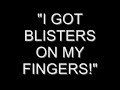 Ringo Starr Have Blisters On His Fingers