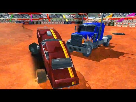 Monster Truck Derby Crash Stunts #9 | Android Gameplay | Friction Games