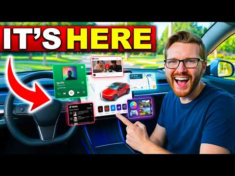 Tesla's NEW Update Brings Insane Features!