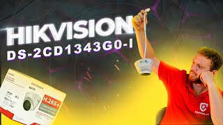 Обзор 4 Мп купольной IP видеокамеры Hikvision DS-2CD1343G0-I