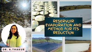 Reservoir Evaporation and method for its reduction I L20 I #civilengineering#hydrology #education
