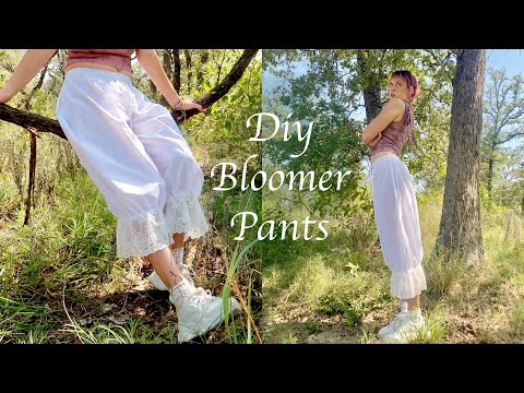 DIY Bloomer Pants | Beginner Friendly Tutorial | Pattern Available | (fun and easy 1 day project!!)