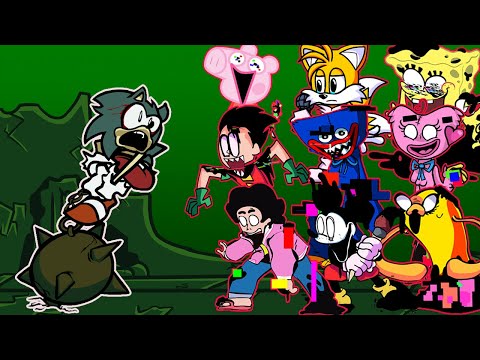 FNF -  Sink Song But All Pibby Characters Sings It 🎤 (Every Turn a Different Character Sings)