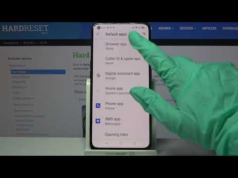 How to Choose Default Apps in Realme GT 5G - Change Default Browser