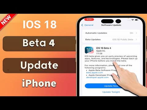 iPhone iOS 18 beta 4 is out || iOS 18 beta 4 update for iPhone
