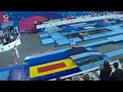 Sofia TATAROVA (RUS) - 2021 junior European silver medallist, Double Mini-Trampoline