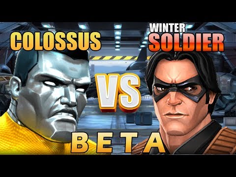 Colossus (Beta) VS ROL Winter Soldier - Marvel Contest Of Champions