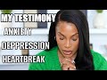 MY TESTIMONY | HOW JESUS SAVED ME FROM DEPRESSION , ANXIETY  AND HEARTBREAK