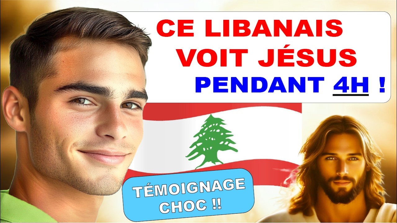 TÉMOIGNAGE CHOC - IL VOIT JÉSUS ET ST CHARBEL DE SES YEUX ! 😳