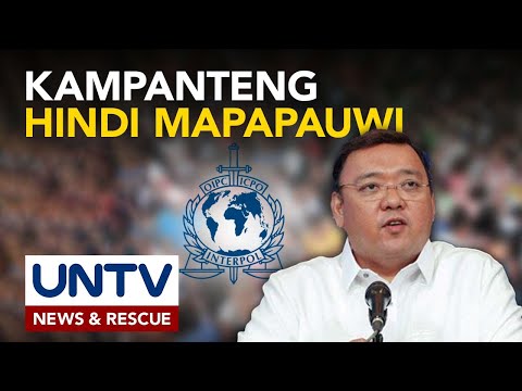 Atty. Harry Roque, nanindigang hindi mapapauwi ng Interpol red notice na hiningi ng gobyerno