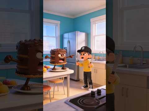 El pastel no quiere que Leo se lo coma