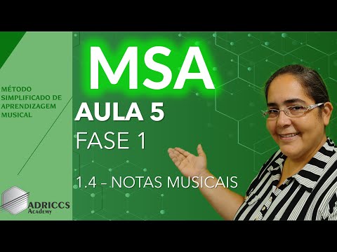 {MSA CCB} Classroom 5 - #PHASE1 - 1.4 MUSICAL NOTES