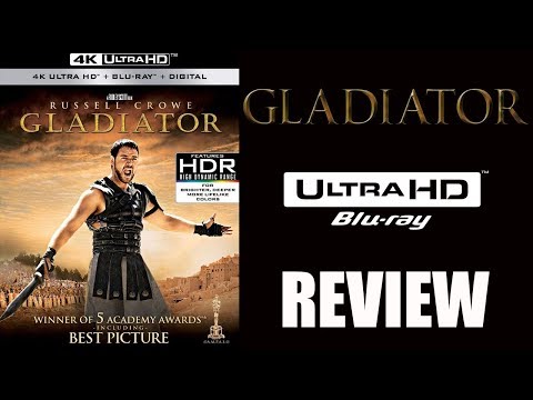 GLADIATOR 4K Bluray Review | DTS-X