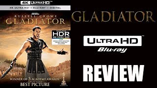 GLADIATOR 4K Bluray Review  DTS-X