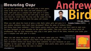 Measuring Cups - Andrew Bird