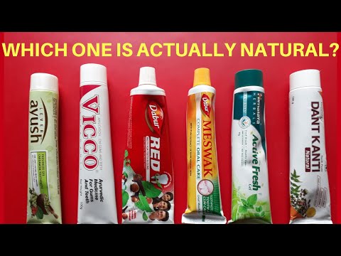 Gaurav Kumar Ayurvedic Toothpastes Comparison