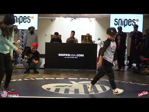 Ella Vs Blu - Youth Top 16- The Big Apple Regionals - Snipes USA - Breaking For Gold USA-BNC