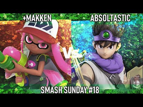 +Makken (Inkling) vs. Absoltastic (Hero, King Dedede) - Smash Sunday #18