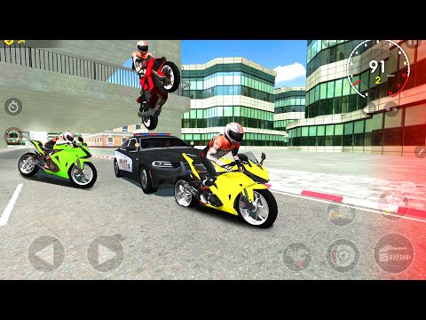 Extreme Bike Stunt Riding Simulator Gameplay #3 - Xtreme Motorbikes Video Game for Android IOS