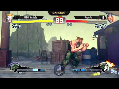 VS EMP NuckleDu (Guile) vs Blaqskillz (DeeJay) - Evo 2014 USF4