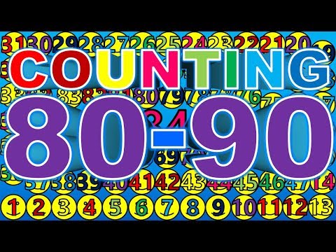 Counting 80 - 90 Activity (Widescreen)