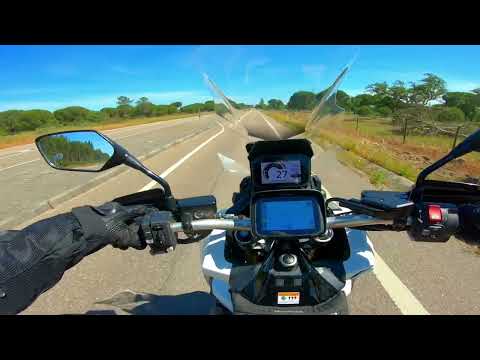 Honda X-Adv 750 0-100 km/h Full Stock