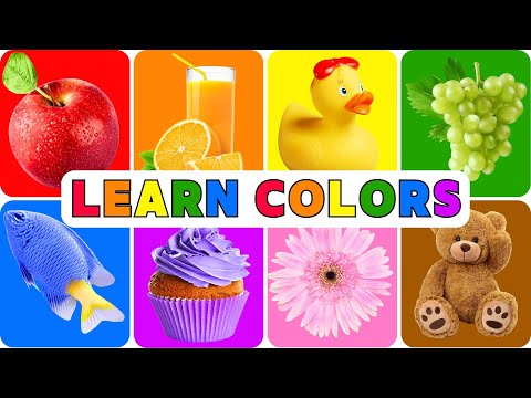 Learn Colors for Kids | Simple and Catchy Color Song | Red, Blue, Yellow, Green and More