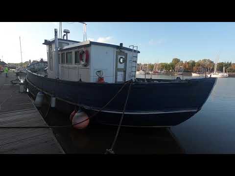 Ex Motor Fishing Vessel (MFV) Jarvit. Walk through video. Oct 2022