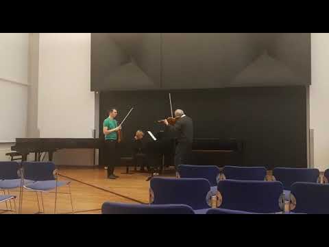 Dmitry Sitkovetsky Master class. Feat. Georg Maaten · Estonia, Tallinn. 2020