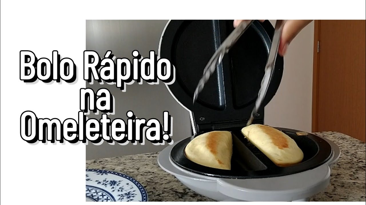 Fazendo Bolo na Omeleteira!