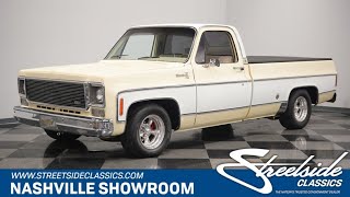 Video Thumbnail for 1975 Chevrolet C/K Truck Silverado