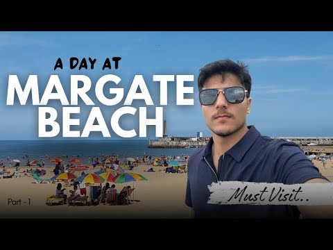 Margate Beach Vlog Part 1 | Fun Day at the Beach | Hindi Travel Vlog
