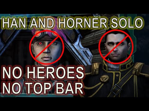 Han and Horner SOLO, without Heroes or Top Bars! | Starcraft II: Co-Op