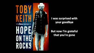 [Lyrics On Screen] Missed You Just Right Lyrics - Toby Keith