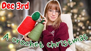 Crocheting My Own Christmas Decor | PassioKnit Vlogmas 2025 Day 3