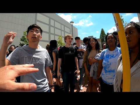 Large Crowds, MOSTLY Angry Students, w/Some Encouragement & Humility Mixed In @GSU - Kerrigan Skelly